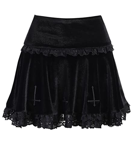 Fairy Grunge Alt Skirt - Gothic Emo Fashion
