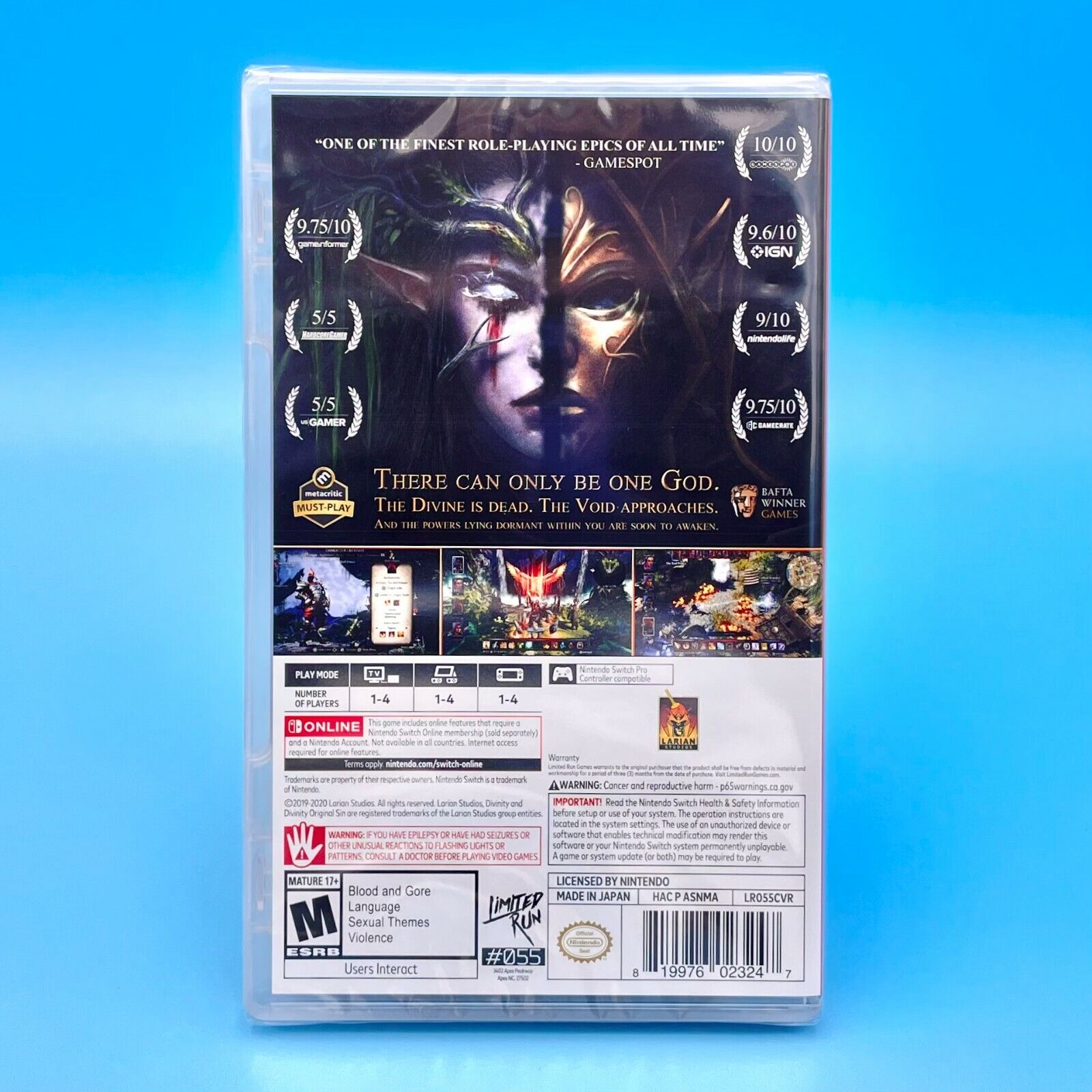 Divinity Original Sin II Nintendo Switch Limited Edition