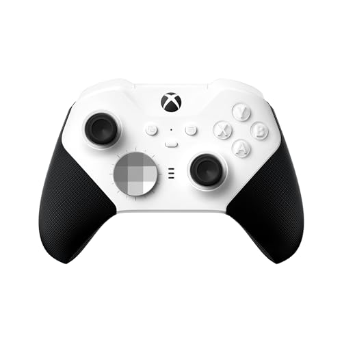 White Xbox Elite Gaming Controller for Various Platforms