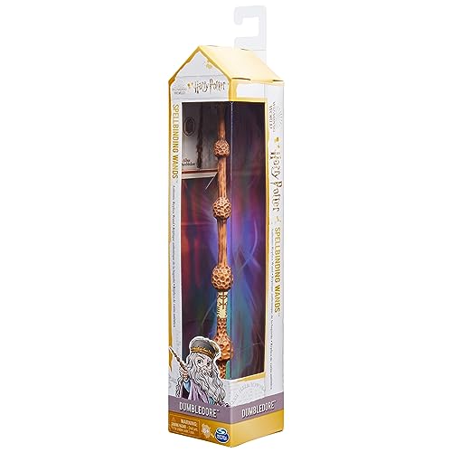 Albus Dumbledore Magic Wand with Spell Card, Kids Toy