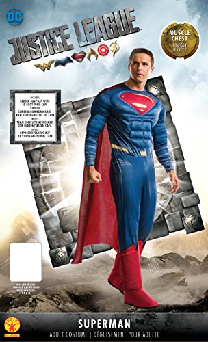 Superman Deluxe Costume for Men - Fantasy Wear