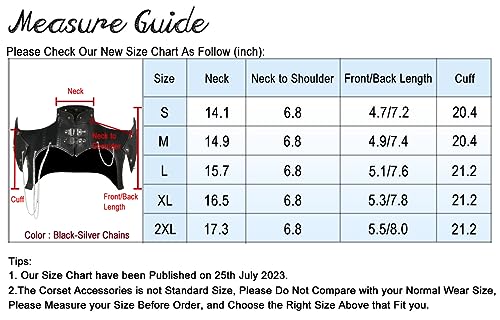 Charmian Women's Steampunk Gothic Shoulder Armour Shrug