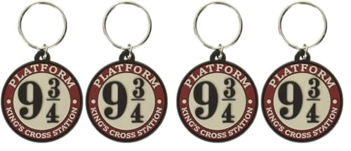 Harry Potter Platform 9 3/4 Rubber Keychain