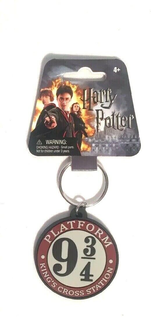 Harry Potter Platform 9 3/4 Rubber Keychain