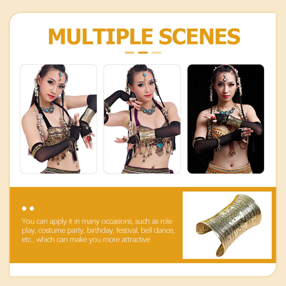 Mythical Greek Goddess Alloy Cuff Bracelet - Vintage