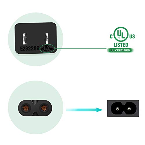 10ft Power Cord for Playstation/Xbox Game Consoles