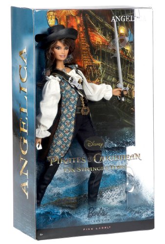 Pirates of Caribbean Angelica Collectible Doll