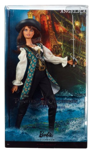 Pirates of Caribbean Angelica Collectible Doll