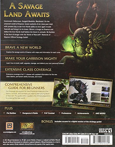 Warlords of Draenor Official Strategy Guide in World of Warcraft