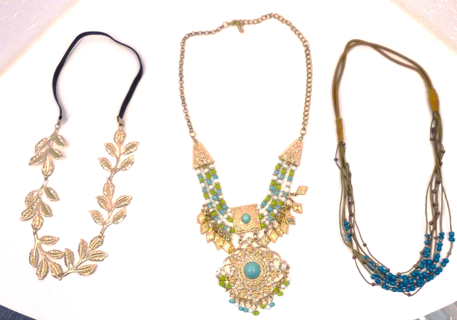 Fantasy Goddess Cleopatra Headband Necklace Set