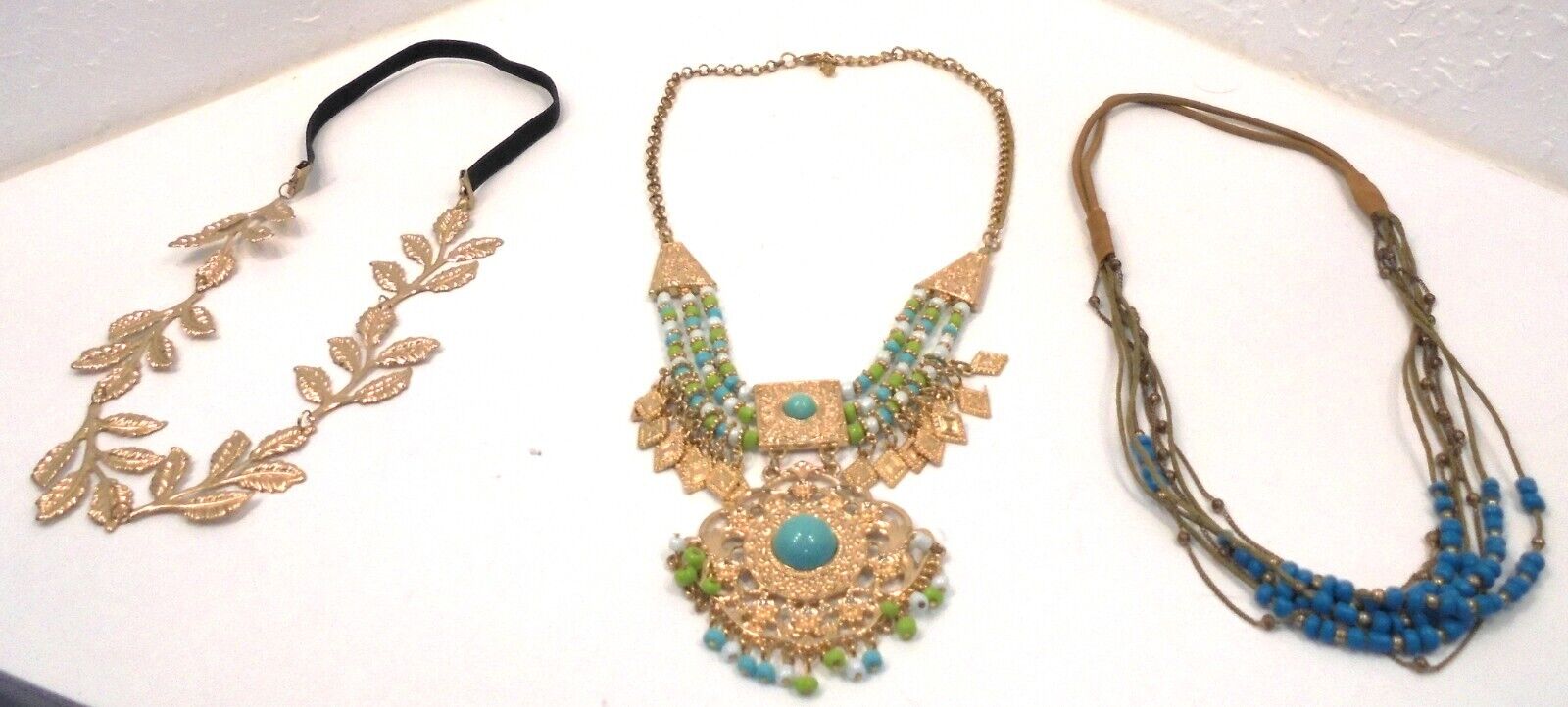 Fantasy Goddess Cleopatra Headband Necklace Set