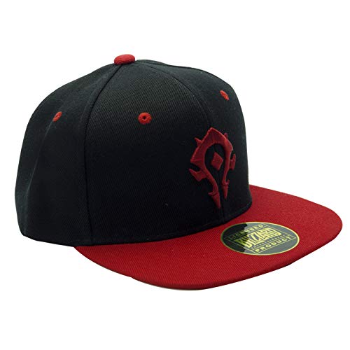 World of Warcraft Horde Snapback Cap - Black/Red