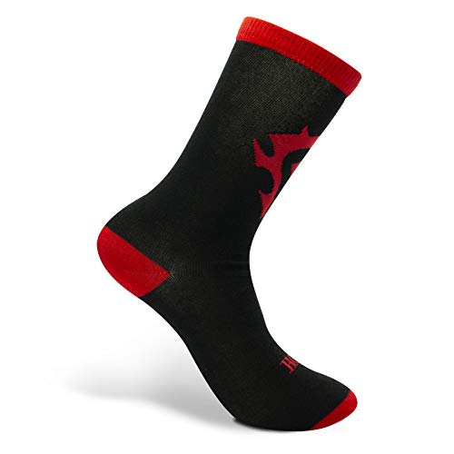 World of Warcraft Horde Black Red Unisex Socks