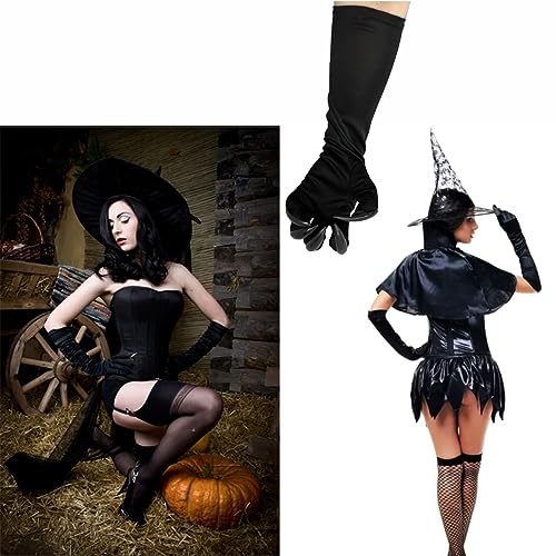 Black Cat Claw Gloves for Cat Woman Costume