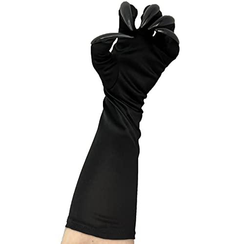 Black Cat Claw Gloves for Cat Woman Costume