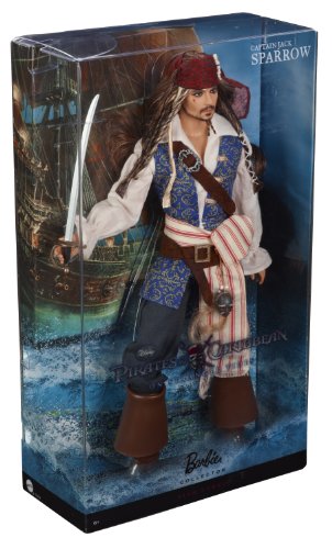 Captain Jack Sparrow Doll - Pirates of The Caribbean
