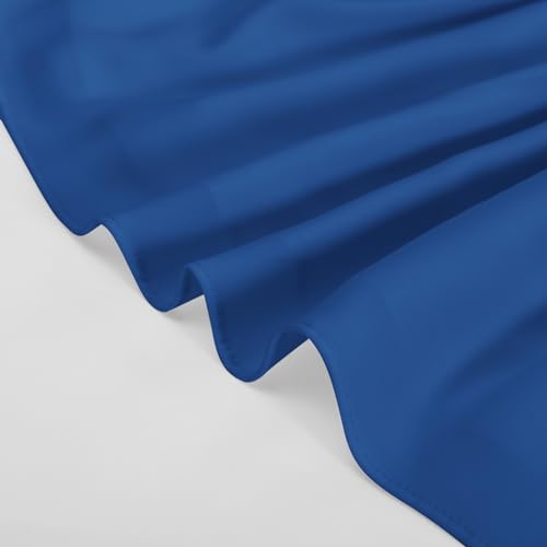 Royal Blue Renaissance Trumpet Sleeve Peasant Blouse