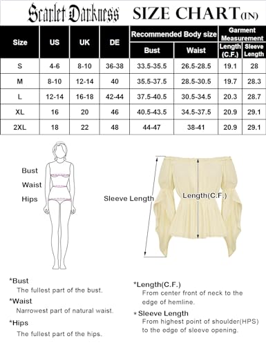 Royal Blue Renaissance Trumpet Sleeve Peasant Blouse