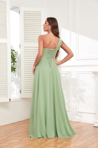 Fantasy Goddess One Shoulder Dress Blue