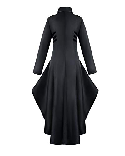 AI'MOURI Gothic Tailcoat for Women, Steampunk Corset Jacket