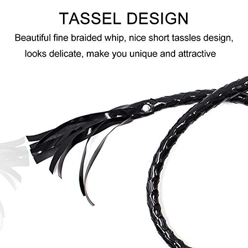 Black Whip Costume Accessory for Cat Woman Cosplay