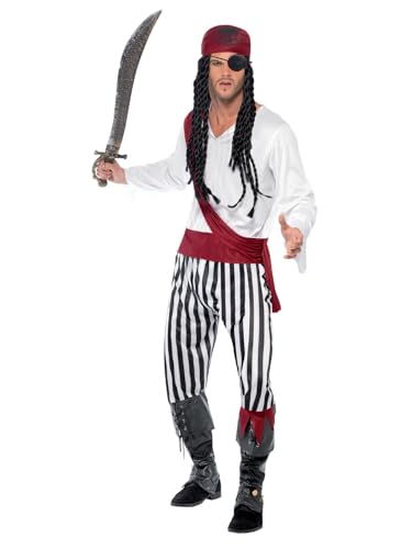 Pirate Man Costume by Smiffys