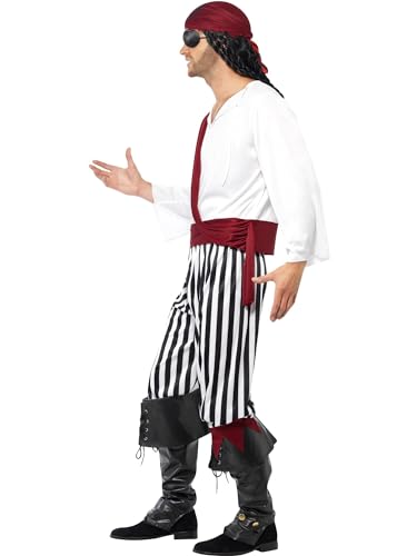 Pirate Man Costume by Smiffys
