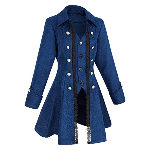 Renaissance Gothic Coat for Fantasy Fashion (Size M)