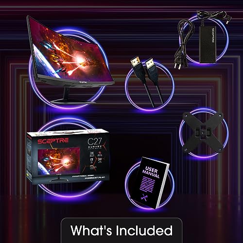 Fantasy Gaming Monitor 27" Curved 240Hz HDMI