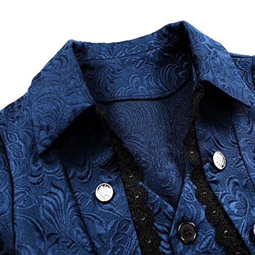 Renaissance Gothic Coat for Fantasy Fashion (Size M)