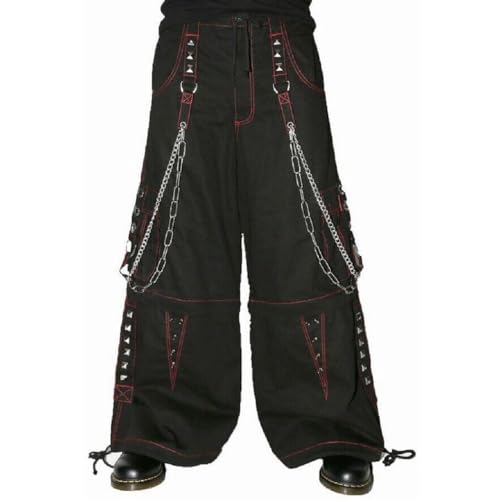 Gothic Punk Rocker Cyber Goth Steampunk Trouser Shorts