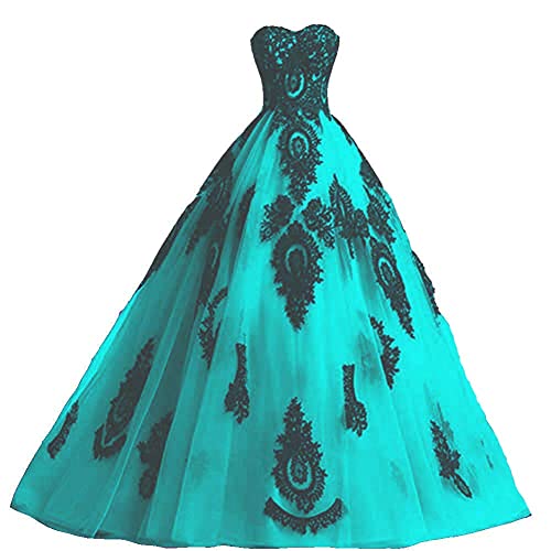 Gothic Lace Corset Ball Gown Purple Size 8