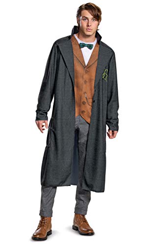 Men's Fantastic Beasts Newt Scamander Costume, Medium Gray