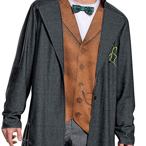 Men's Fantastic Beasts Newt Scamander Costume, Medium Gray