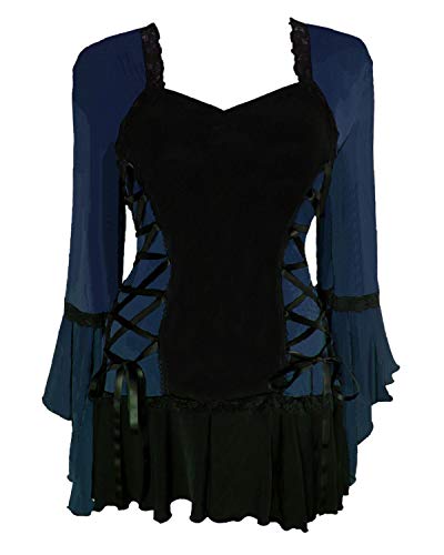Gothic Lace Bolero Corset Top for Women's Fantasy