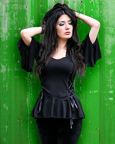 Gothic Lace Bolero Corset Top for Women's Fantasy