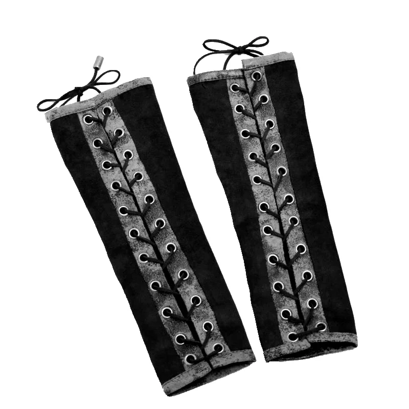 Steampunk Gothic Elbow-Length Fingerless Gloves Dance Costume