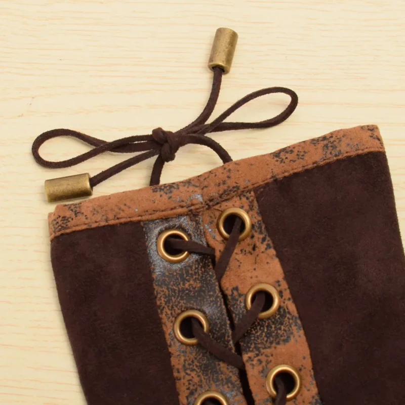 Steampunk Gothic Elbow-Length Fingerless Gloves Dance Costume