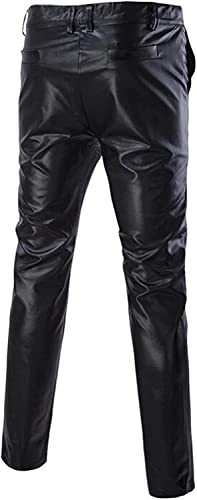 Faux Leather Black Pants