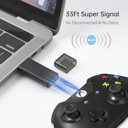 ELUTENG Xbox Wireless Controller Adapter for Xbox Players