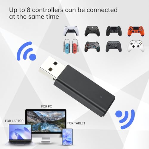 ELUTENG Xbox Wireless Controller Adapter for Xbox Players