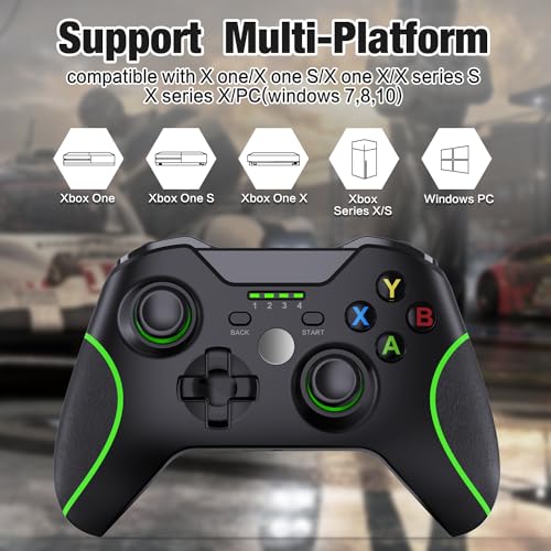 Wireless Controller for Xbox, PC with 2.4GHZ Adapter