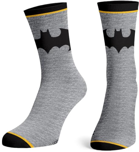 Batman Dark Knight Logo Crew Socks for Men