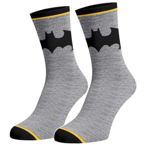 Batman Dark Knight Logo Crew Socks for Men