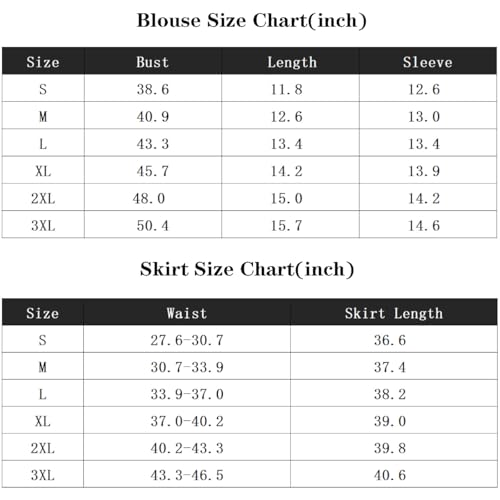 Renaissance Skirt and Off Shoulder Shirt Set