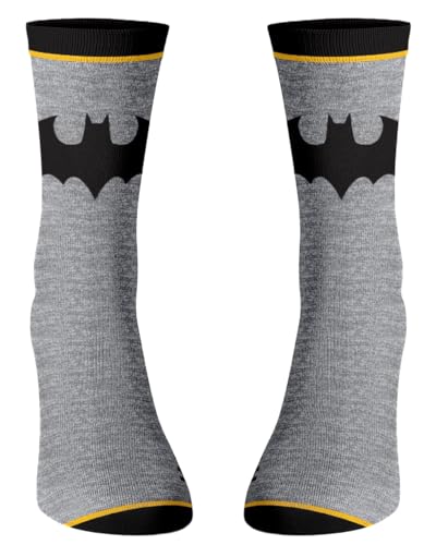 Batman Dark Knight Logo Crew Socks for Men