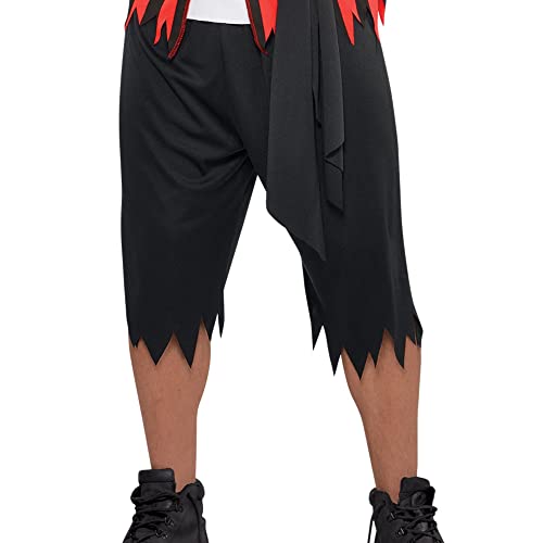 Pirate Costume - Adult Plus Size, Black, 1 Pc