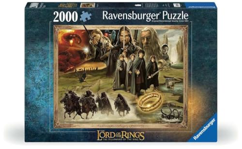 Lord of the Rings Fellowship 2000 Piece Puzzle