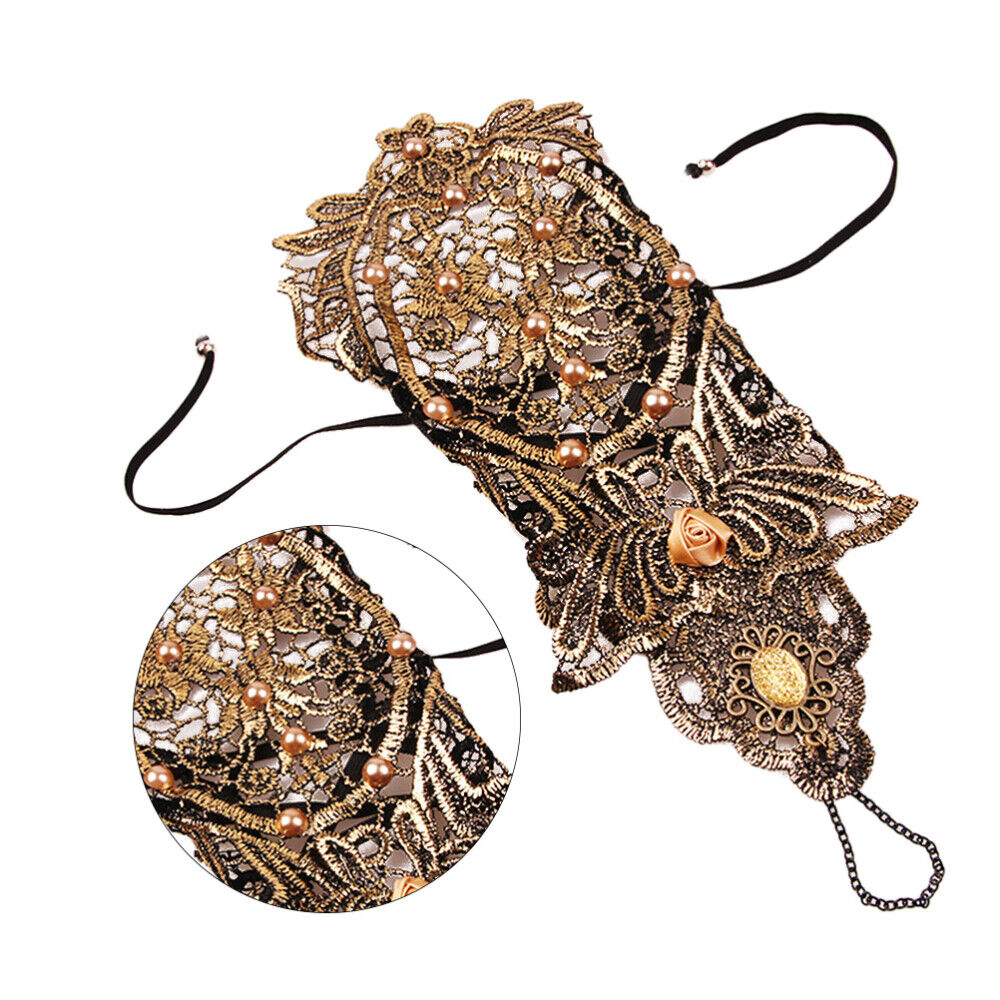 Victorian Lace Wristband Fingerless Glove