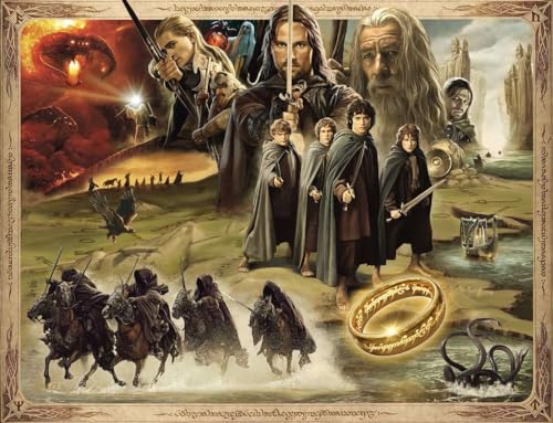 Lord of the Rings Fellowship 2000 Piece Puzzle